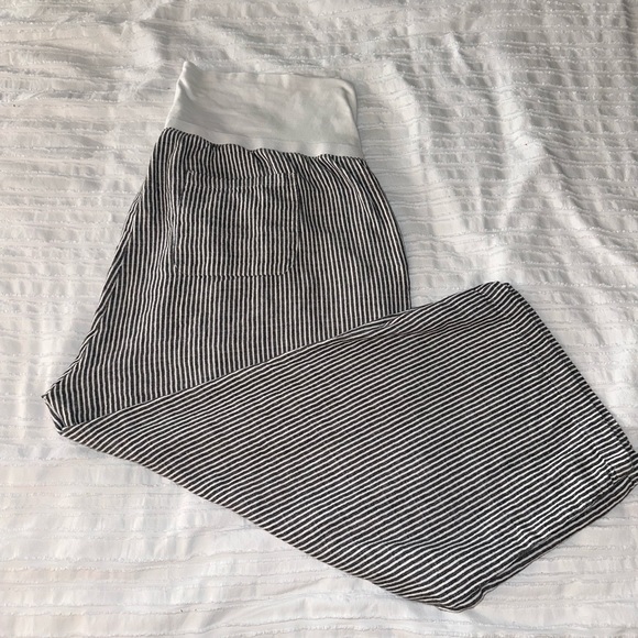 Women’s wide leg linen and cotton maternity pants old navy - Picture 5 of 5